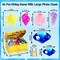 38 Pcs Summer Diving Pool Toys, 36 Big Assorted Dive Gems with Large Pirate Treasure Chest Box and Lock Acrylic Diamonds Sinking Toys for Kids Boys Girls Swimming Underwater Gift